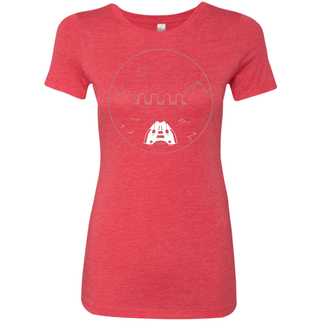 T-Shirts Vintage Red / S Visit Hoth Women's Triblend T-Shirt