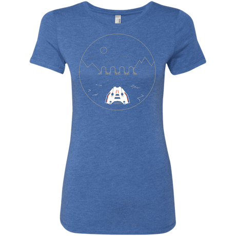 T-Shirts Vintage Royal / S Visit Hoth Women's Triblend T-Shirt