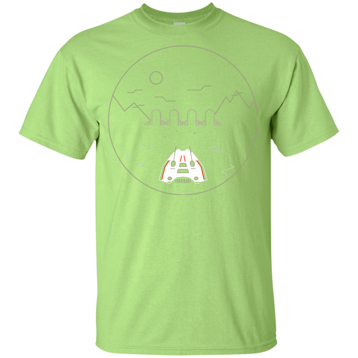 T-Shirts Mint Green / YXS Visit Hoth Youth T-Shirt