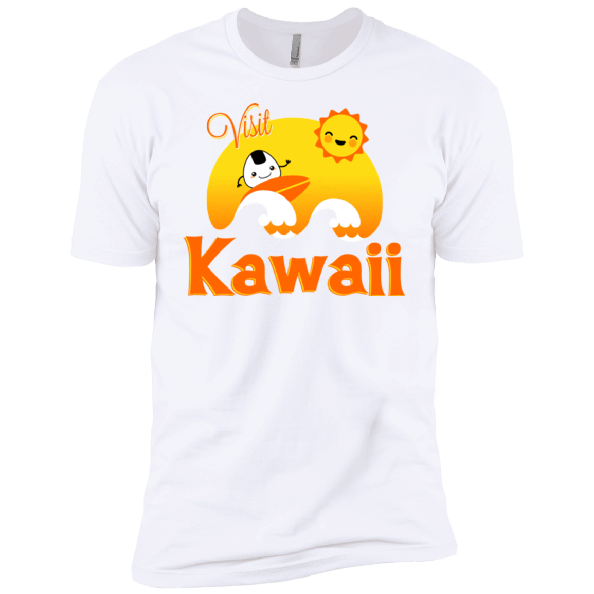 T-Shirts White / YXS Visit Kawaii Boys Premium T-Shirt