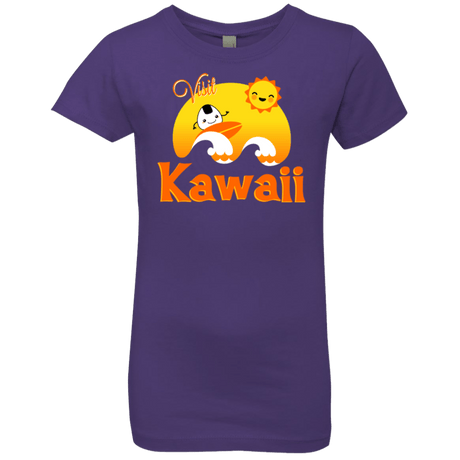 T-Shirts Purple Rush / YXS Visit Kawaii Girls Premium T-Shirt
