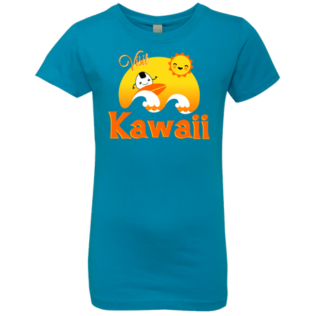 T-Shirts Turquoise / YXS Visit Kawaii Girls Premium T-Shirt