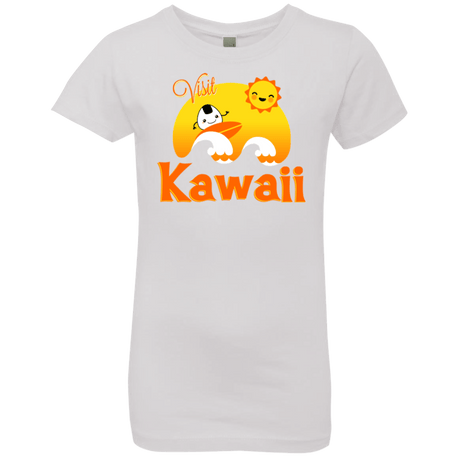T-Shirts White / YXS Visit Kawaii Girls Premium T-Shirt