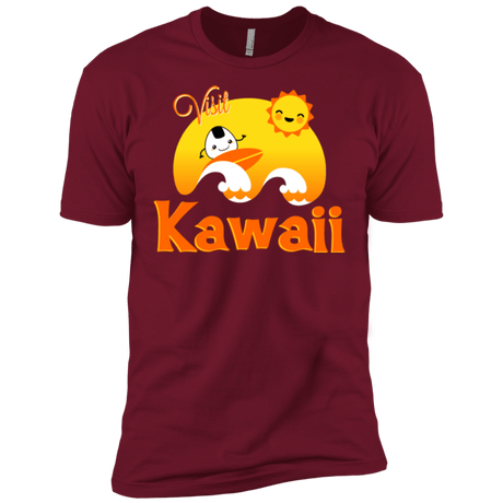 T-Shirts Cardinal / X-Small Visit Kawaii Men's Premium T-Shirt