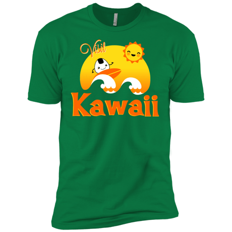 T-Shirts Kelly Green / X-Small Visit Kawaii Men's Premium T-Shirt