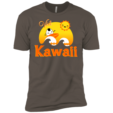 T-Shirts Warm Grey / X-Small Visit Kawaii Men's Premium T-Shirt