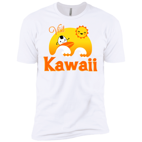 T-Shirts White / X-Small Visit Kawaii Men's Premium T-Shirt