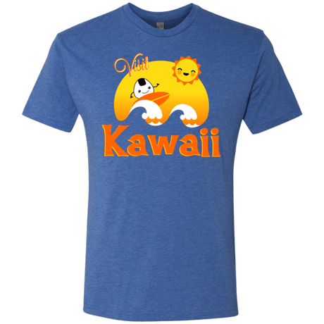 T-Shirts Vintage Royal / Small Visit Kawaii Men's Triblend T-Shirt