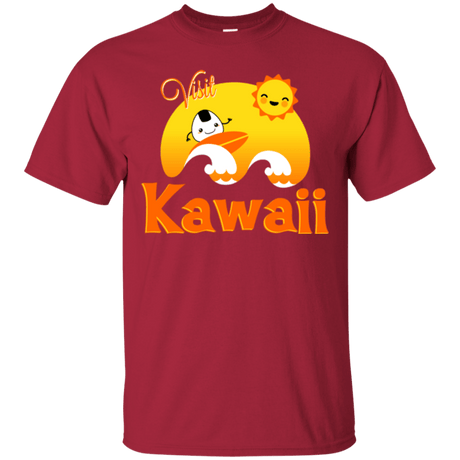 T-Shirts Cardinal / Small Visit Kawaii T-Shirt