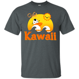T-Shirts Dark Heather / Small Visit Kawaii T-Shirt