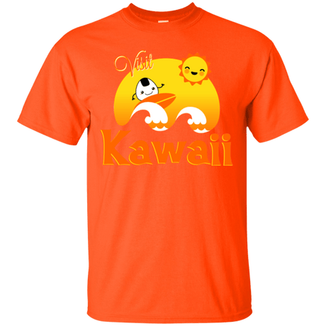T-Shirts Orange / Small Visit Kawaii T-Shirt