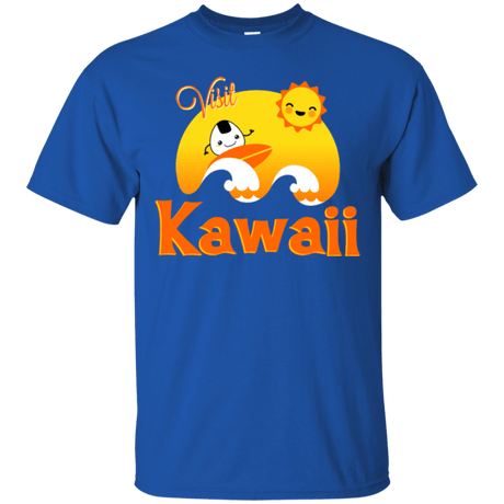 T-Shirts Royal / Small Visit Kawaii T-Shirt