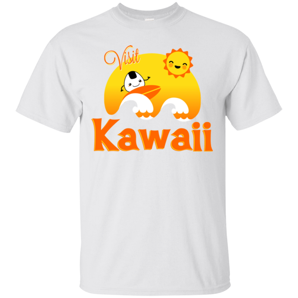 T-Shirts White / Small Visit Kawaii T-Shirt