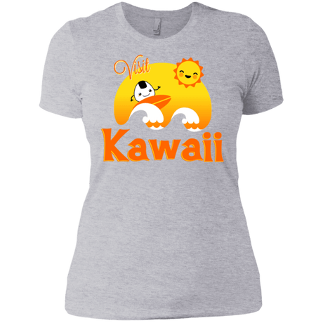 T-Shirts Heather Grey / X-Small Visit Kawaii Women's Premium T-Shirt