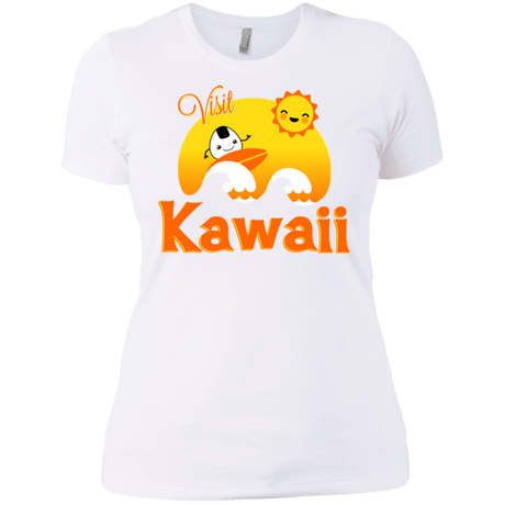 T-Shirts White / X-Small Visit Kawaii Women's Premium T-Shirt