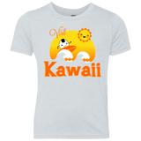 T-Shirts Heather White / YXS Visit Kawaii Youth Triblend T-Shirt