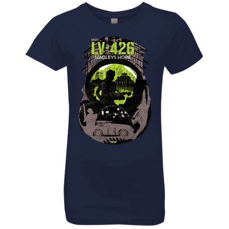 T-Shirts Midnight Navy / YXS Visit LV-426 Girls Premium T-Shirt