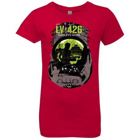 T-Shirts Red / YXS Visit LV-426 Girls Premium T-Shirt