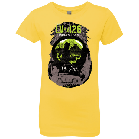 T-Shirts Vibrant Yellow / YXS Visit LV-426 Girls Premium T-Shirt
