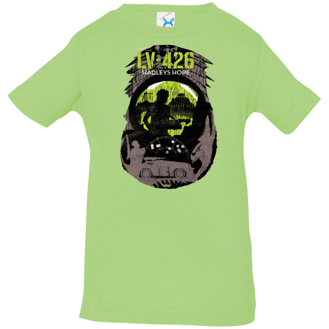 T-Shirts Key Lime / 6 Months Visit LV-426 Infant Premium T-Shirt