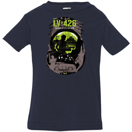 T-Shirts Navy / 6 Months Visit LV-426 Infant Premium T-Shirt