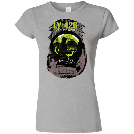 T-Shirts Sport Grey / S Visit LV-426 Junior Slimmer-Fit T-Shirt