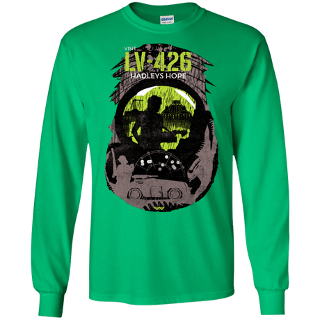 T-Shirts Irish Green / S Visit LV-426 Men's Long Sleeve T-Shirt