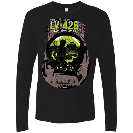 T-Shirts Black / S Visit LV-426 Men's Premium Long Sleeve