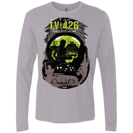 T-Shirts Heather Grey / S Visit LV-426 Men's Premium Long Sleeve