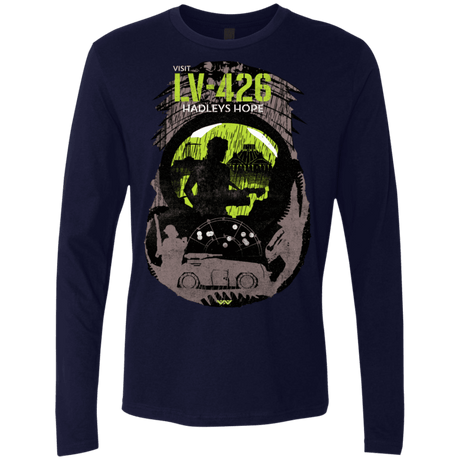 T-Shirts Midnight Navy / S Visit LV-426 Men's Premium Long Sleeve