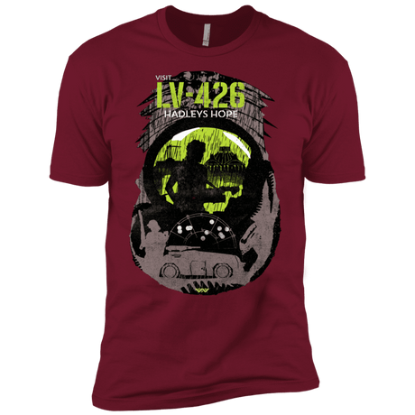 T-Shirts Cardinal / X-Small Visit LV-426 Men's Premium T-Shirt