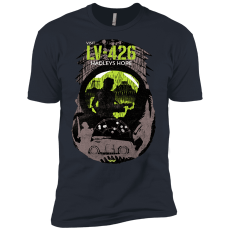 T-Shirts Indigo / X-Small Visit LV-426 Men's Premium T-Shirt