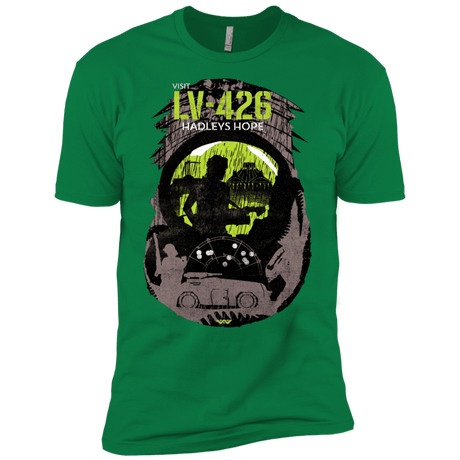 T-Shirts Kelly Green / X-Small Visit LV-426 Men's Premium T-Shirt