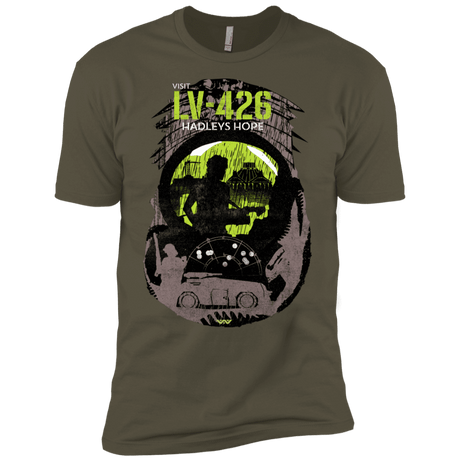 T-Shirts Military Green / X-Small Visit LV-426 Men's Premium T-Shirt