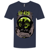 T-Shirts Midnight Navy / X-Small Visit LV-426 Men's Premium V-Neck