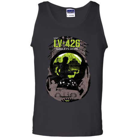 T-Shirts Black / S Visit LV-426 Men's Tank Top
