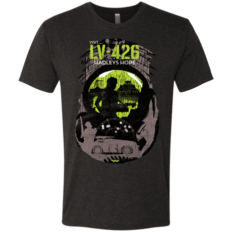 T-Shirts Vintage Black / S Visit LV-426 Men's Triblend T-Shirt