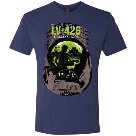 T-Shirts Vintage Navy / S Visit LV-426 Men's Triblend T-Shirt