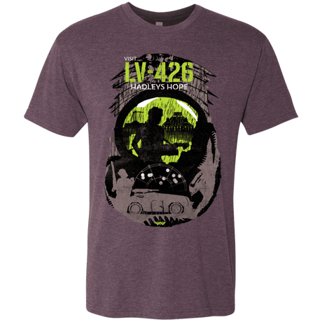 T-Shirts Vintage Purple / S Visit LV-426 Men's Triblend T-Shirt