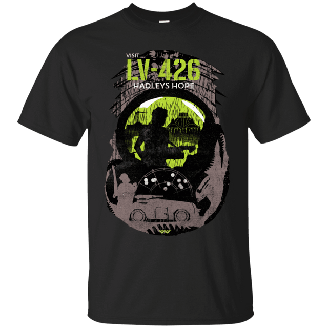 T-Shirts Black / S Visit LV-426 T-Shirt