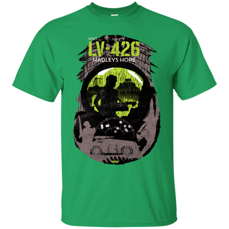 T-Shirts Irish Green / S Visit LV-426 T-Shirt