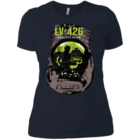 T-Shirts Midnight Navy / X-Small Visit LV-426 Women's Premium T-Shirt