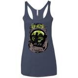 T-Shirts Vintage Navy / X-Small Visit LV-426 Women's Triblend Racerback Tank