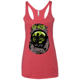 T-Shirts Vintage Red / X-Small Visit LV-426 Women's Triblend Racerback Tank