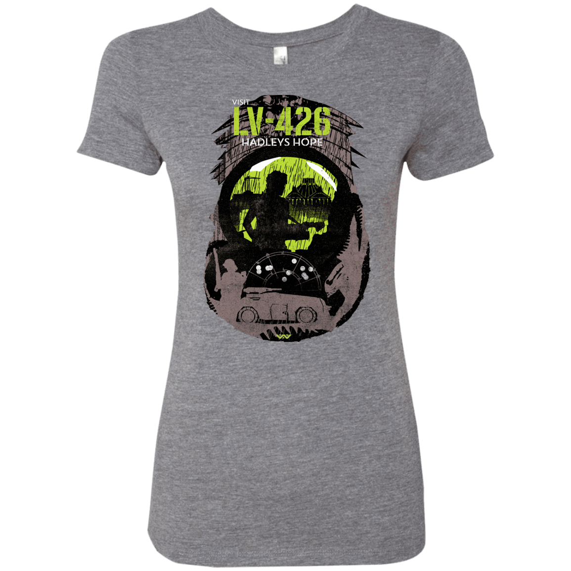 T-Shirts Premium Heather / S Visit LV-426 Women's Triblend T-Shirt