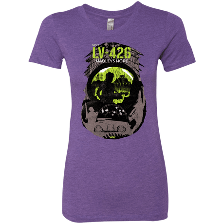 T-Shirts Purple Rush / S Visit LV-426 Women's Triblend T-Shirt