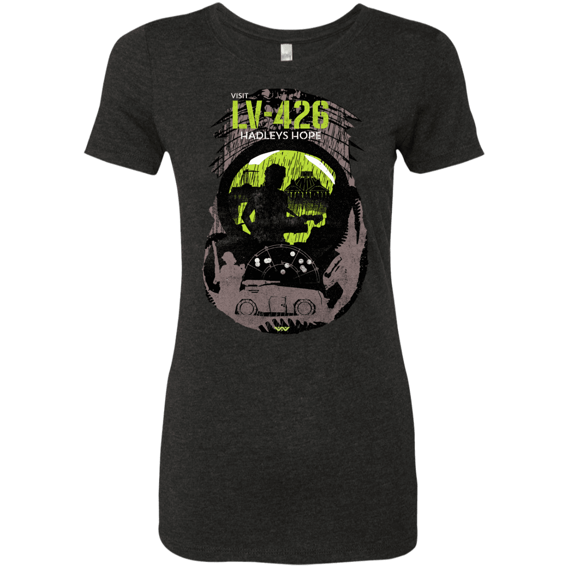 T-Shirts Vintage Black / S Visit LV-426 Women's Triblend T-Shirt