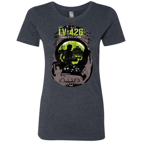 T-Shirts Vintage Navy / S Visit LV-426 Women's Triblend T-Shirt