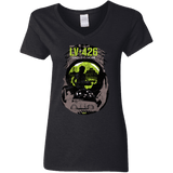 T-Shirts Black / S Visit LV-426 Women's V-Neck T-Shirt