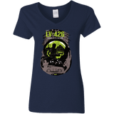 T-Shirts Navy / S Visit LV-426 Women's V-Neck T-Shirt